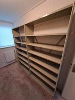 Gratis 2 stalen archief/boekenkasten., Ophalen, Gebruikt, 50 tot 100 cm, 150 tot 200 cm