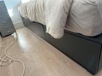 Zwart bed met opberglades, Huis en Inrichting, Jongens kamer, Zwart, Zo goed als nieuw, Twijfelaar