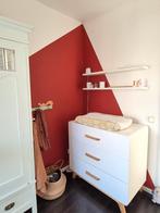 Europe Baby Commode - Wit/Beuken - 3 Lades, Ophalen, 50 tot 70 cm, 100 cm of meer, Zo goed als nieuw