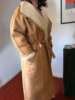 Prachtige lammy coat, vintage lamsleer., Muscoat creation, Bruin, Maat 42/44 (L), Ophalen of Verzenden