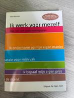 Ik werk voor mijzelf, Doe-her-zelf ondernemingsplan., Ophalen of Verzenden, Beta, Gelezen, HBO