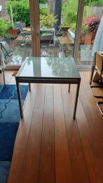 tafel, Huis en Inrichting, Tafels | Eettafels, Ophalen, Gebruikt, Vierkant, 50 tot 100 cm