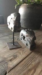 Setje oude houten nandi koeien, Ophalen of Verzenden, Zo goed als nieuw