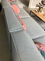 Woood ‘Merlijn’ Elementenbank Grijs, Huis en Inrichting, Ophalen, Gebruikt, Hoekbank, 300 cm of meer