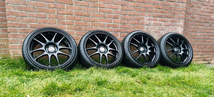 Verkocht❗️4x108 17' Originele Rota velgen + nieuwe banden, Auto-onderdelen, Banden en Velgen, Banden en Velgen, Zomerbanden, 17 inch