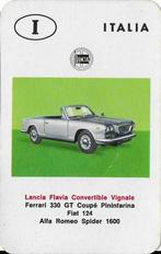 K27 autokaartje lancia flavia convertible vignale, Ophalen of Verzenden, Zo goed als nieuw, Auto's