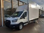 Ford Transit 350 2.0 TDCI 130Pk L4 Trend Laadklep, Airco Cru, Auto's, Bestelauto's, 4 cilinders, Wit, Bedrijf, Ford