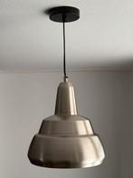 Design plafondlamp Hanglamp zilverkleurig rond loods5, Ophalen of Verzenden, Zo goed als nieuw, Minder dan 50 cm