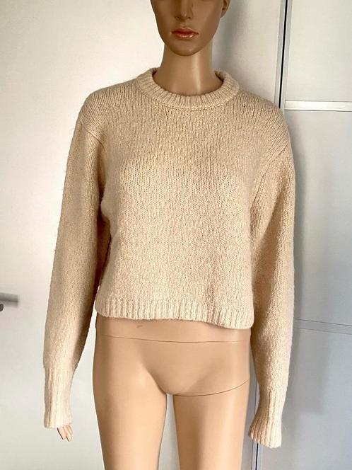 J26 Zara maat M=38/40 gebreide trui beige, Kleding | Dames, Truien en Vesten, Zo goed als nieuw, Maat 38/40 (M), Beige, Ophalen of Verzenden