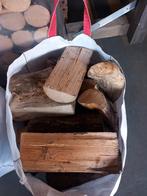 Droog brandhout in mini big bag - Kampen, Tuin en Terras, Haardhout, 3 tot 6 m³, Ophalen, Overige houtsoorten, Blokken