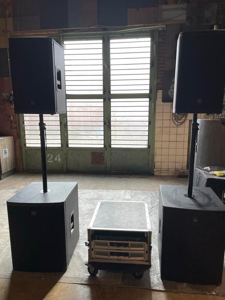 Electro Voice PA, Muziek en Instrumenten, Versterkers | Keyboard, Monitor en PA, Zo goed als nieuw, P.A., 1000 watt of meer, Ophalen