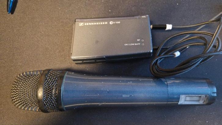 Sennheiser EW100 Draadloze Microfoon Set, Muziek en Instrumenten, Microfoons, Gebruikt, Zangmicrofoon, Draadloos, Ophalen of Verzenden