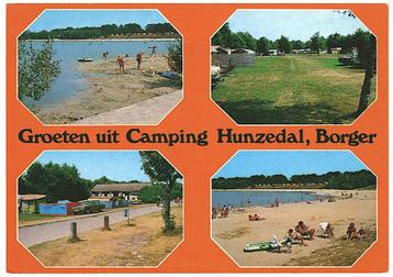 909267	Borger	Drenthe	Camping	Hunzedal	Gelopen met postzegel beschikbaar voor biedingen