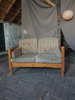 geloogd grenen tweezitsbank, Huis en Inrichting, Banken | Bankstellen, Ophalen, Gebruikt, 150 tot 200 cm, Tweepersoons