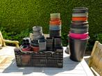 Kweekpotten , plastic potjes, stekpotten, Tuin en Terras, Kunststof, Gebruikt, Minder dan 30 cm, Minder dan 60 cm