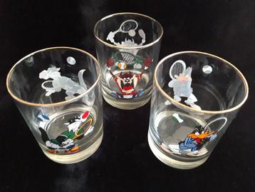 Looney Tunes Tennis glazen (1994) beschikbaar voor biedingen