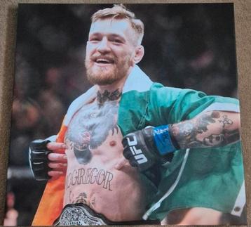 Conor McGregor canvas beschikbaar voor biedingen