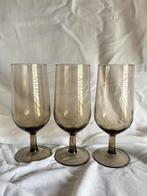 3 vintage Luminarc France bierglazen, Ophalen of Verzenden, Zo goed als nieuw, Bierglas
