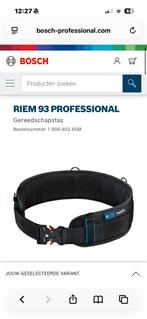 BOSCH RIEM 93 PROFESSIONAL Gereedschapstas, Doe-het-zelf en Verbouw, Gereedschap | Handgereedschap, Ophalen of Verzenden, Zo goed als nieuw