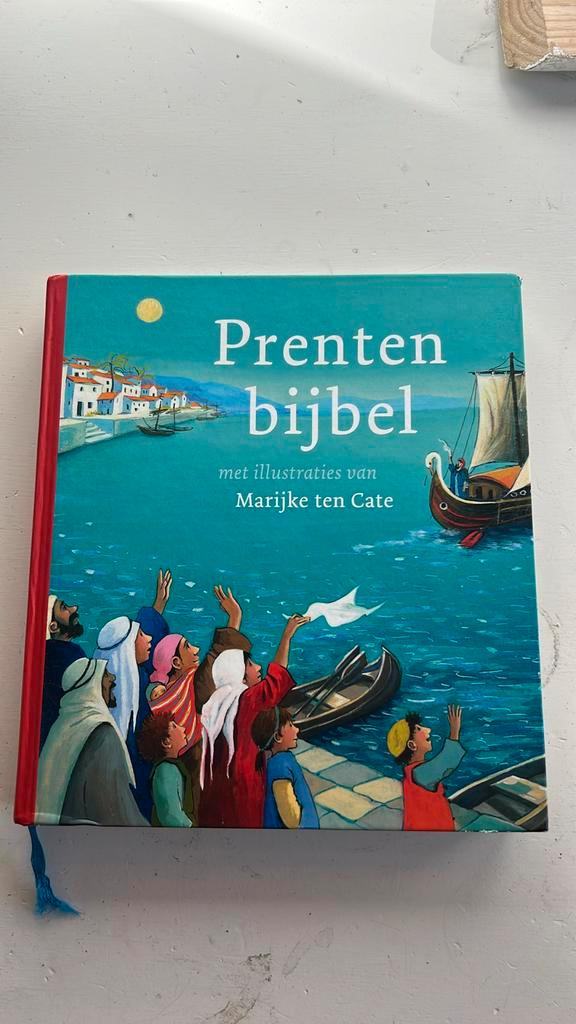 Prentenbijbel, Boeken, Kinderboeken | Jeugd | onder 10 jaar, Gelezen, Fictie algemeen, Ophalen of Verzenden