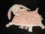 LITTLE DUTCH KONIJN KNUFFELDOEK PLUCHE WIT MET ROZE TRICOT D, Kinderen en Baby's, Speelgoed | Knuffels en Pluche, Ophalen of Verzenden