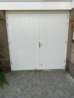 Garagedeur inclusief kozijn, Doe-het-zelf en Verbouw, Deuren en Horren, Ophalen, Gebruikt, Garagedeur, Hout