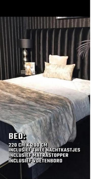 Boxspring nieuw! Zie beschrijving! beschikbaar voor biedingen