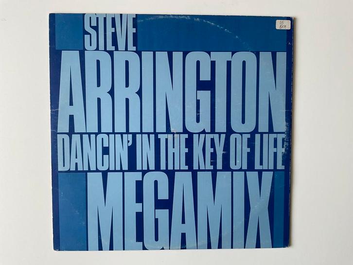 Steve Arrington – Dancin' In The Key Of Life  12” disco, Cd's en Dvd's, Vinyl | Dance en House, Gebruikt, Disco, 12 inch, Ophalen of Verzenden