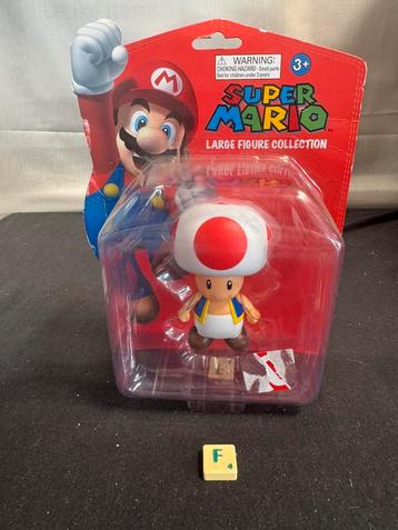 Toad. Mario figure. €7,50 beschikbaar voor biedingen