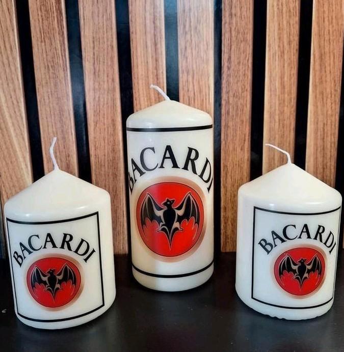 Bacardi stompkaarsen, Verzamelen, Merken en Reclamevoorwerpen, Nieuw, Gebruiksvoorwerp, Ophalen