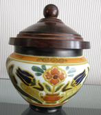 1920:Pot met deksel Persian Arnhem Holland Art Deco Nouveau, Ophalen of Verzenden