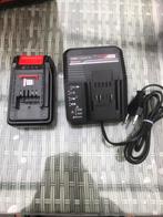 Oplader +een accu Einhell, Ophalen of Verzenden, Zo goed als nieuw