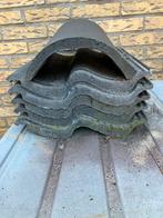 Dakpannen - 1 nokpan + 5 dakpannen - Nieuwstaat, Doe-het-zelf en Verbouw, Ophalen, Steen of Klei, Nieuw, Minder dan 5 m²