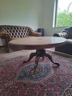 Antieke Salontafel, Ophalen, Gebruikt, 100 tot 150 cm, 50 tot 75 cm