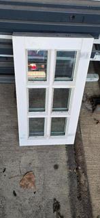 Decoratief wit raam  6 vakken, landelijke stijl 31,5 x 60 cm, Huis en Inrichting, Ophalen, Gebruikt