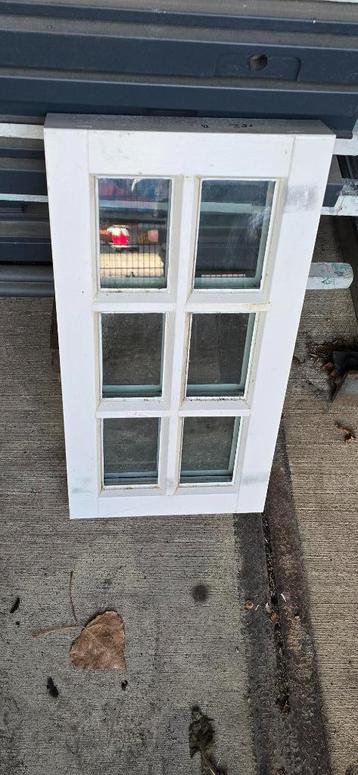 Decoratief wit raam  6 vakken, landelijke stijl 31,5 x 60 cm beschikbaar voor biedingen