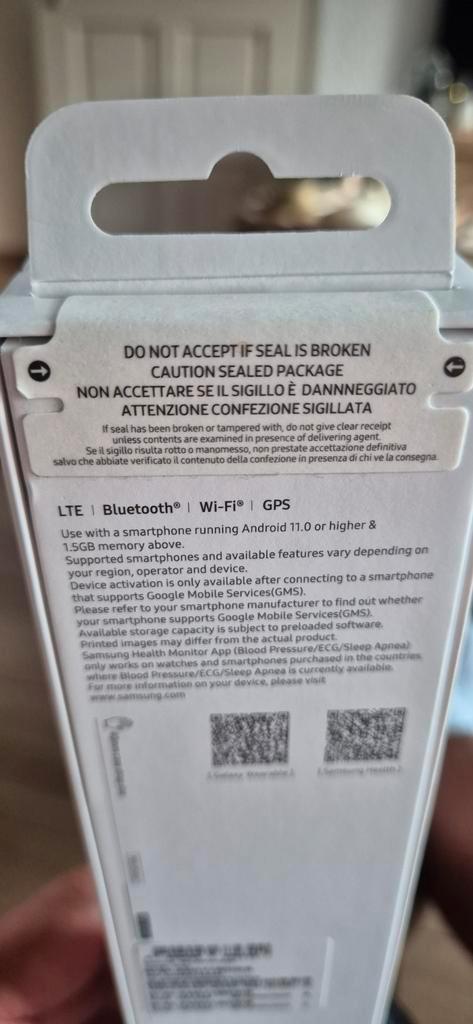 Samsung Smartwatch - Nieuw & Verzegeld, Sieraden, Tassen en Uiterlijk, Smartwatches, Nieuw, Android, GPS, Hartslag, Slaap, Stappen