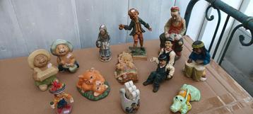 12 x Vintage Beeldjes - Diverse Collectie beschikbaar voor biedingen
