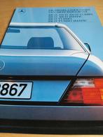 Dikke Nederlandse Mercedes 200 300 w124 folder 4, 5 en 6 cil, Ophalen of Verzenden, Zo goed als nieuw, Mercedes