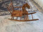 Houten Kinder Wiegstoel - Paard Design, Ophalen, Gebruikt, Jongen of Meisje