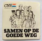 Sticker CNV samen op de goede weg, Ophalen of Verzenden, Nieuw, Bedrijf of Vereniging