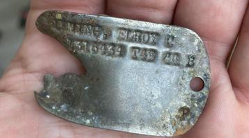 US Dog Tag KIA 99th Division beschikbaar voor biedingen