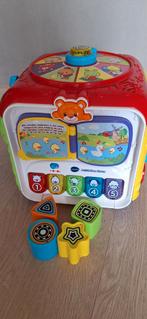 Speel kubus met geluid en vormenstoof, Kinderen en Baby's, Speelgoed | Vtech, Ophalen, Zo goed als nieuw
