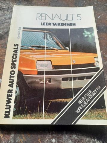 Technische Vraagbaak RENAULT 5 jaren 70  beschikbaar voor biedingen