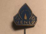 Metalen GB AARDGAS VENLO Speld (Blauw/Messingkleur)., Verzenden, Zo goed als nieuw, Merk, Speldje of Pin