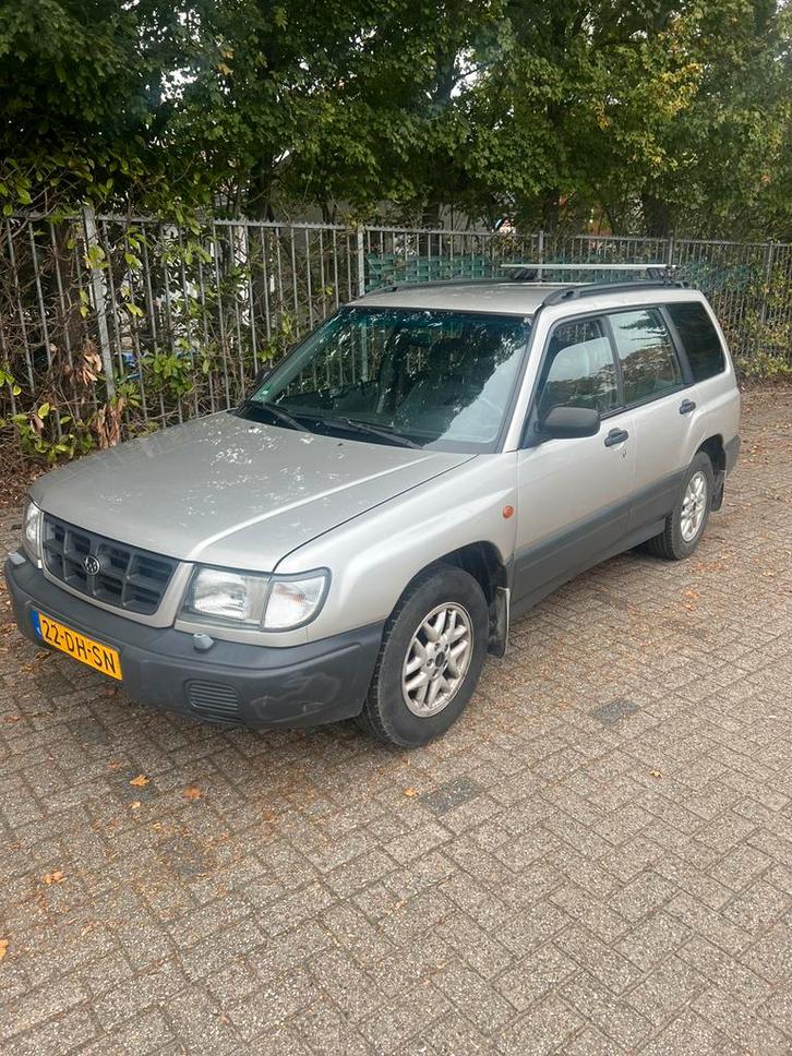 Subaru Forester 2.0 92KW 1999 Grijs, Auto's, Subaru, Particulier, Forester, 4x4, Airconditioning, Bluetooth, Cruise Control, Benzine
