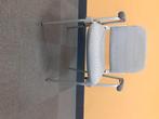 Tafel stoelen, Huis en Inrichting, Stoelen, Ophalen, Gebruikt, Metaal, Grijs