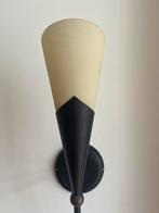 Wandlamp met melkglas, Ophalen of Verzenden, Gebruikt
