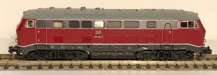 Piko Diesellok Br216 010 DB  (Nieuw), Hobby en Vrije tijd, Modeltreinen | N-Spoor, Nieuw, Locomotief, Gelijkstroom, Piko, Ophalen of Verzenden
