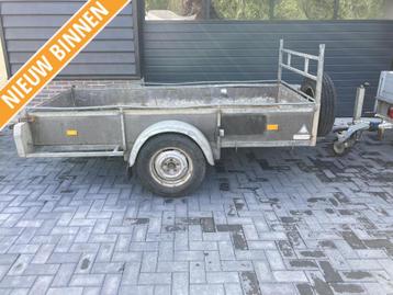 Enkelasser aanhanger aanhangwagen bakwagen geremd 1200 kg beschikbaar voor biedingen